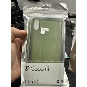 Cocomii Rectangle I Phone XS Max Inch Phone Case In Green
